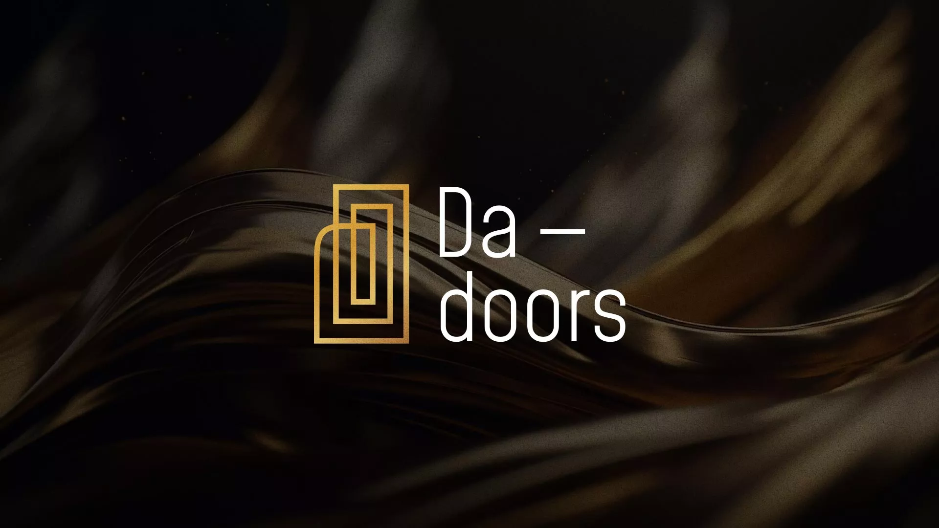 Разработка логотипа для компании «DA-DOORS» в Карабаше
